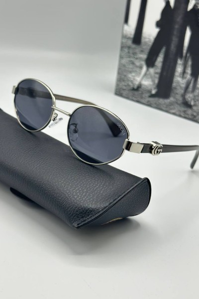 Gucci Gümüş İthal Unisex Güneş Gözlüğü G3057-VLL Gucci Gümüş İthal Unisex Güneş Gözlüğü G3057-VLL