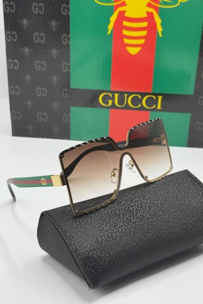 Gucci Kahverengi İthal Kadın Güneş Gözlüğü  G1910