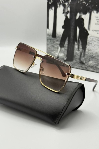 Gucci Kahverengi İthal Erkek Güneş Gözlüğü  G1948