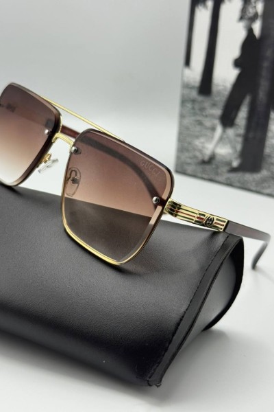 Gucci Kahverengi İthal Erkek Güneş Gözlüğü  G1948
