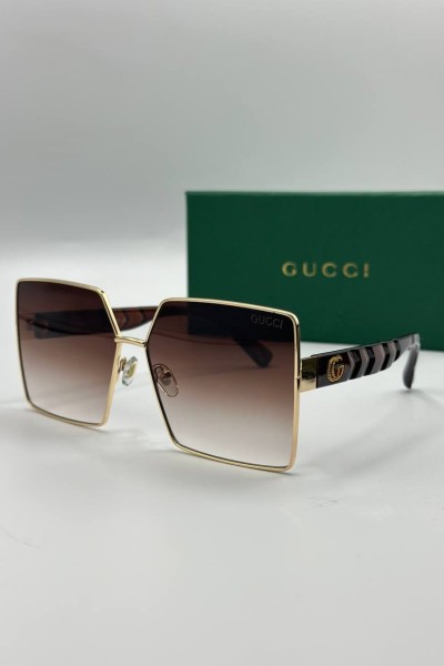 Gucci Kahverengi İthal Kadın Gözlük G3355-VLLZ