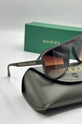 Gucci Kahverengi İthal Erkek Güneş Gözlük G3477-VLLZ