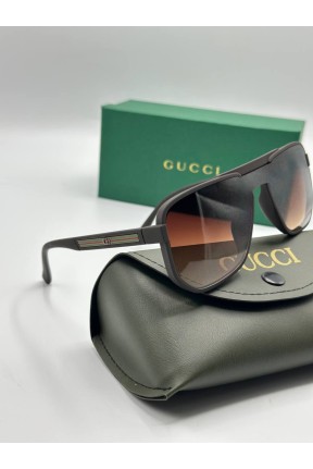 Gucci Kahverengi İthal Erkek Güneş Gözlük G3477-VLLZ