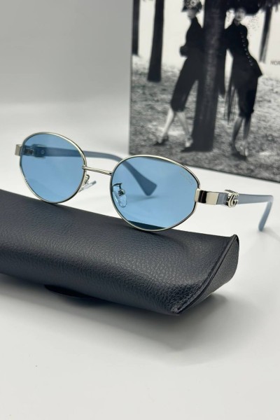 Gucci Mavi İthal Unisex Güneş Gözlüğü G3056-VLL Gucci Mavi İthal Unisex Güneş Gözlüğü G3056-VLL