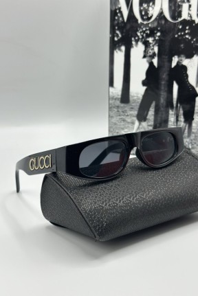 Gucci Yeni Sezon Siyah  Unisex Güneş Gözlüğü G2020-VLL
