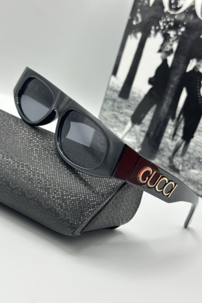 Gucci Yeni Sezon Siyah  Unisex Güneş Gözlüğü G2020-VLL