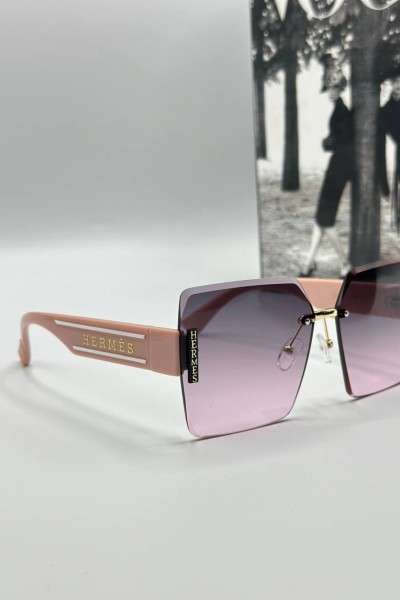 Hermes Pembe İthal Kadın Güneş Gözlük G3198-VLL