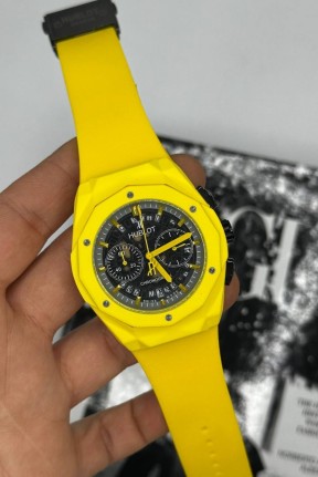 Hublot Classic Fusion Sarı Erkek Kol Saati S551 Hublot Classic Fusion Sarı Erkek Kol Saati S551