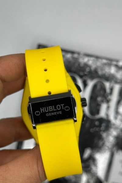 Hublot Classic Fusion Sarı Erkek Kol Saati S551 Hublot Classic Fusion Sarı Erkek Kol Saati S551