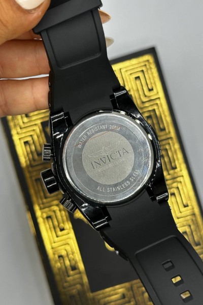 Invicta Titanyum Siyah Erkek Kol Saati  S437