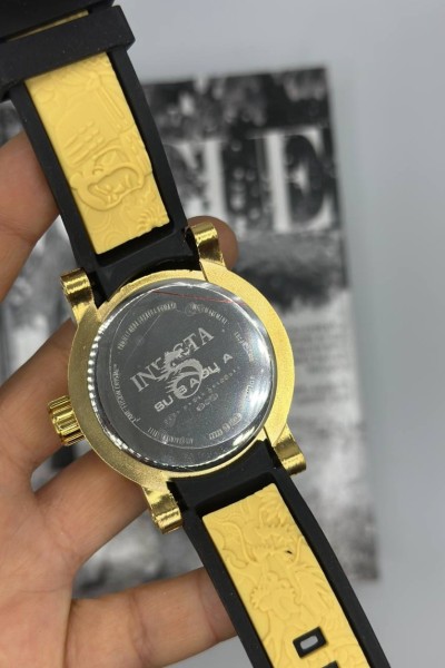 Invicta Yakuza Siyah-Gold Kadran Erkek Kol Saat | S831-VLL