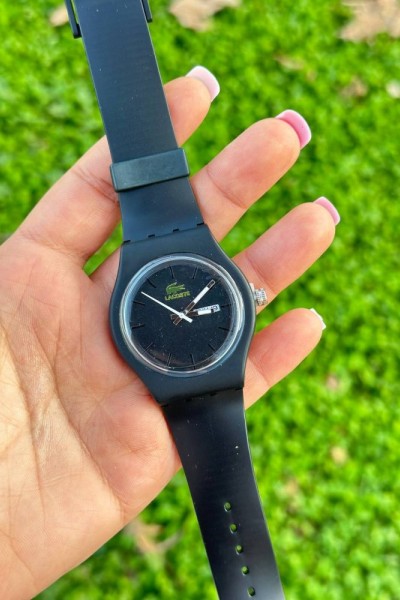 Lacoate Siyah Unisex  Saat  S201