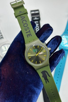 Lacoste Yazılı Yeşil Unisex Saat S340 Lacoste Yazılı Yeşil Unisex Saat S340