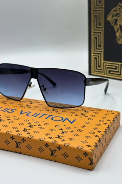 Louis Vuitton Siyah Erkek Güneş Gözlüğü G3338-VLLZ