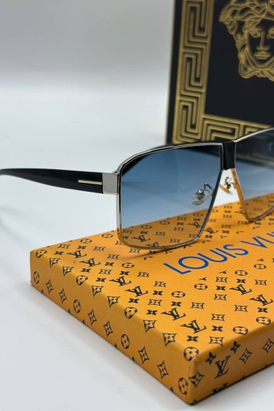 Louis Vuitton Mavi  Erkek Güneş Gözlüğü G3339-VLLZ