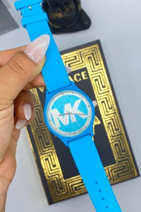 Micheal Kors Mavi Unisex Saat S393 Micheal Kors Mavi Unisex Saat S393