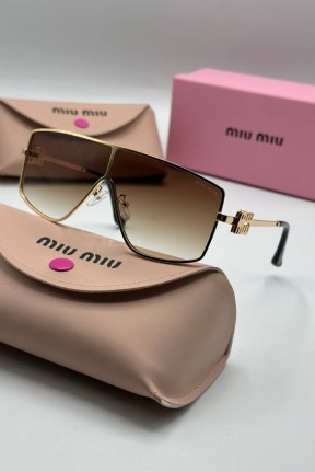 Miu Miu Açık Kahve İthal Kadın Gözlük G3461-VLL