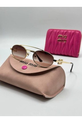 Miu Miu Kahverengi İthal Kadın Güneş Gözlük G3235-ILY Miu Miu Kahverengi İthal Kadın Güneş Gözlük G3235-ILY