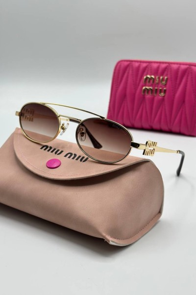 Miu Miu Kahverengi İthal Kadın Güneş Gözlük G3235-ILY Miu Miu Kahverengi İthal Kadın Güneş Gözlük G3235-ILY