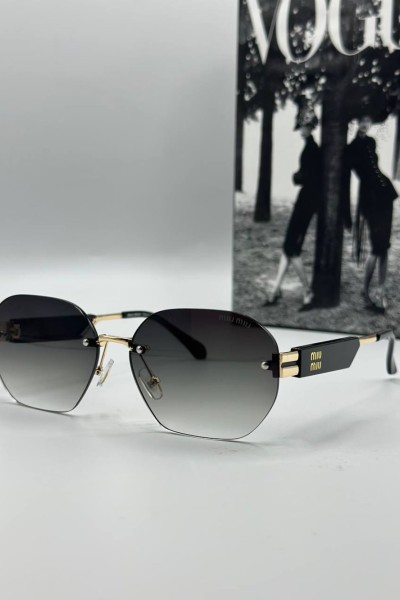 Miu Miu Siyah Unisex İthal Güneş Gözlüğü G3353-VLLZ