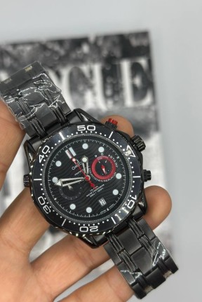 Omega Crono Siyah Erkek Kol Saat S829 Omega Crono Siyah Erkek Kol Saat S829