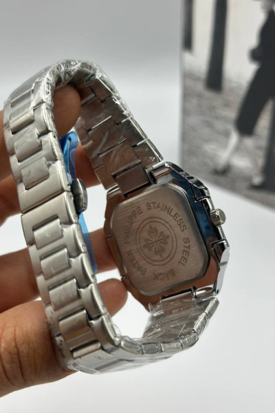Patek Philippe Gümüş Yeşil Kadran Erkek Kol Saat S806-VLL Patek Philippe Gümüş Yeşil Kadran Erkek Kol Saat S806-VLL