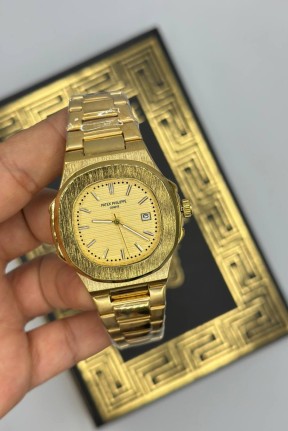 Patek Philippe Nautilus Gold Erkek Kol Saat S845-ZS Patek Philippe Nautilus Gold Erkek Kol Saat S845-ZS