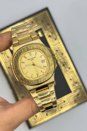 Patek Philippe Nautilus Gold Erkek Kol Saat S845-ZS Patek Philippe Nautilus Gold Erkek Kol Saat S845-ZS