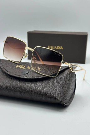 Prada Kahverengi İthal Erkek Güneş Gözlük G3359-VLLZ
