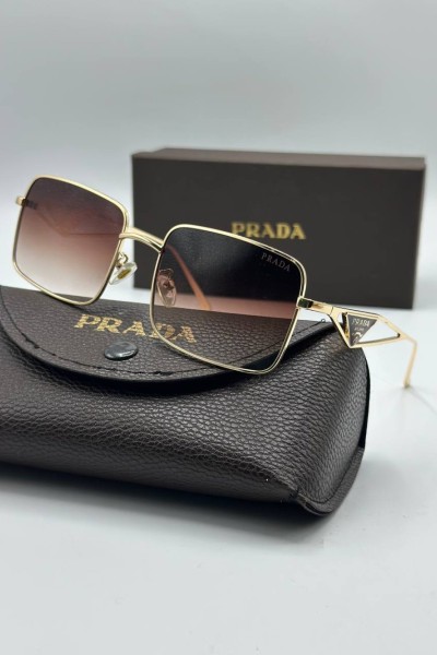 Prada Kahverengi İthal Erkek Güneş Gözlük G3359-VLLZ