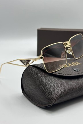 Prada Kahverengi İthal Erkek Güneş Gözlük G3359-VLLZ