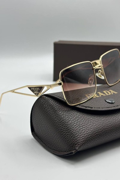Prada Kahverengi İthal Erkek Güneş Gözlük G3359-VLLZ