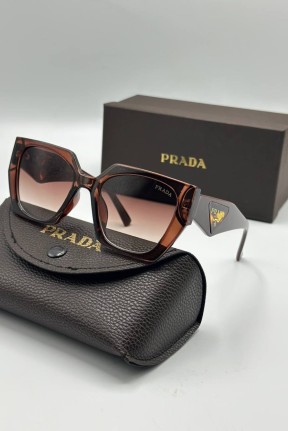 Prada Milano Kahverengi Kadın Güneş Gözlüğü G3330-VLLZ Prada Milano Kahverengi Kadın Güneş Gözlüğü G3330-VLLZ
