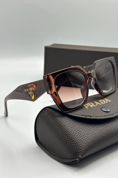 Prada Milano Kahverengi Kadın Güneş Gözlüğü G3330-VLLZ