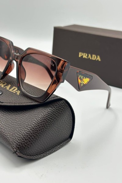 Prada Milano Kahverengi Kadın Güneş Gözlüğü G3330-VLLZ