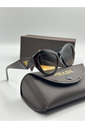 Prada Milano Kahverengi Kadın Güneş Gözlüğü G3331-VLLZ