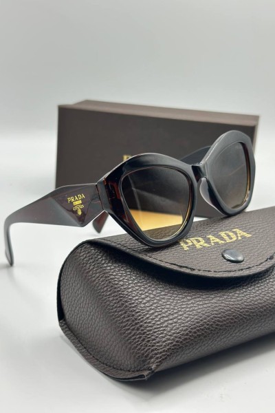 Prada Milano Kahverengi Kadın Güneş Gözlüğü G3331-VLLZ