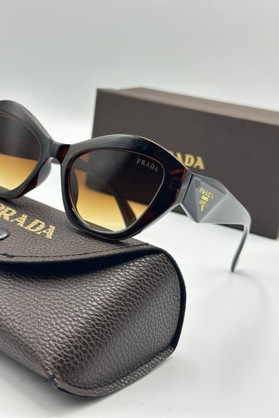 Prada Milano Kahverengi Kadın Güneş Gözlüğü G3331-VLLZ