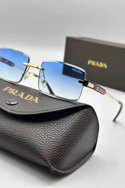 Prada Unisex Mavi İthal Güneş Gözlük G3455-VLL Prada Unisex Mavi İthal Güneş Gözlük G3455-VLL
