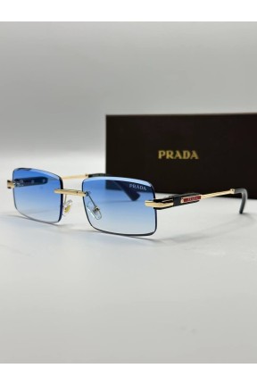 Prada Unisex Mavi İthal Güneş Gözlük G3455-VLL