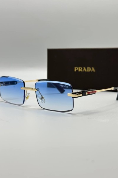 Prada Unisex Mavi İthal Güneş Gözlük G3455-VLL Prada Unisex Mavi İthal Güneş Gözlük G3455-VLL