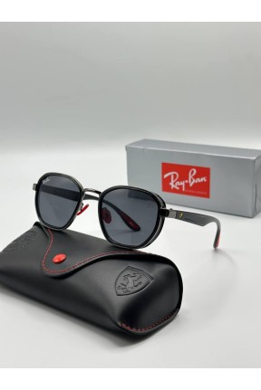 Rayban Ferrari Gümüş Çerçeve İthal Unisex Gözlük G3305-ILY Rayban Ferrari Gümüş Çerçeve İthal Unisex Gözlük G3305-ILY