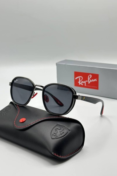 Rayban Ferrari Gümüş Çerçeve İthal Unisex Gözlük G3305-ILY Rayban Ferrari Gümüş Çerçeve İthal Unisex Gözlük G3305-ILY