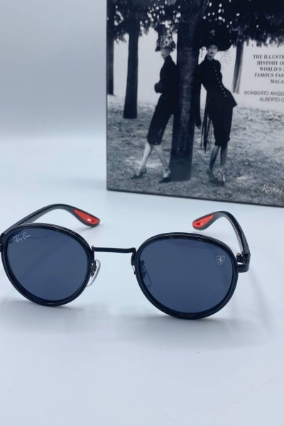 Rayban Ferrari Siyah Unisex Güneş Gözlüğü  G1484