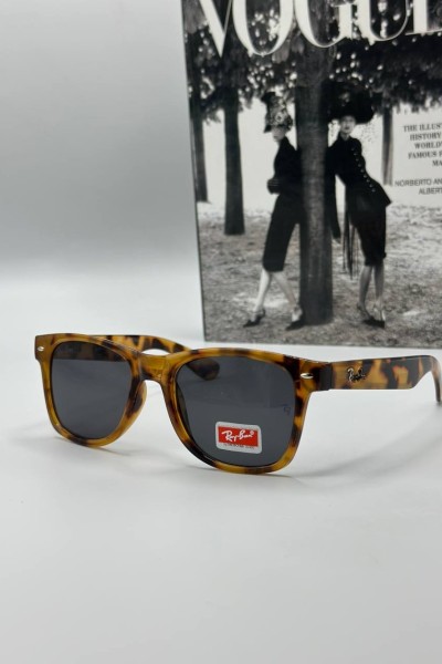 Rayban Leopar Desenli İthal Unisex Güneş Gözlüğü G1624-VLL Rayban Leopar Desenli İthal Unisex Güneş Gözlüğü G1624-VLL