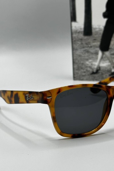 Rayban Leopar Desenli İthal Unisex Güneş Gözlüğü G1624-VLL Rayban Leopar Desenli İthal Unisex Güneş Gözlüğü G1624-VLL