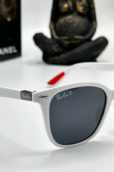 Rayban Polarize Beyaz İthal Unisex Güneş Gözlüğü G1121-VLL Rayban Polarize Beyaz İthal Unisex Güneş Gözlüğü G1121-VLL