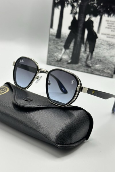 Rayban Rb Ferrari Gümüş Unisex Güneş Gözlüğü G1991-VLL Rayban Rb Ferrari Gümüş Unisex Güneş Gözlüğü G1991-VLL