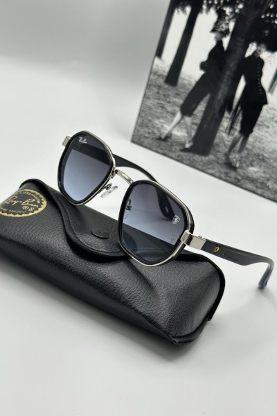 Rayban Rb Ferrari Gümüş Unisex Güneş Gözlüğü G1991-VLL Rayban Rb Ferrari Gümüş Unisex Güneş Gözlüğü G1991-VLL