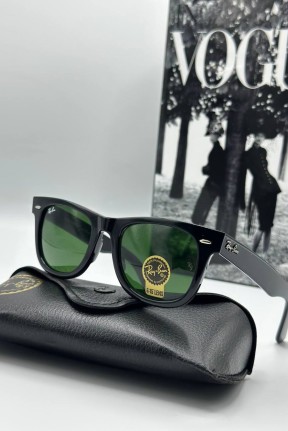 Rayban Wayfarer 2140 Yeşil Cam Unisex Gözlük  G1874-VLL